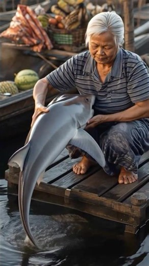 How It All Began… The Fearless Shark Grandma Returns 😳🦈