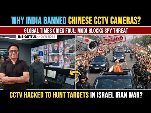 India Threatened by Chinese CCTV Spying! Hikvision, AIMS Hack & Military Base Cameras Explained