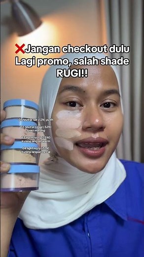 Wardah Lightening Matte Powder Swatches Complete Shades!! #powdered