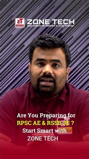 Are You Preparing for RPSC AE & RSSB JE ? Start Smart with ZONE TECH