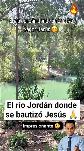 The Jordan River where Jesus was baptized #God #Christ #Jesus #church #Christians