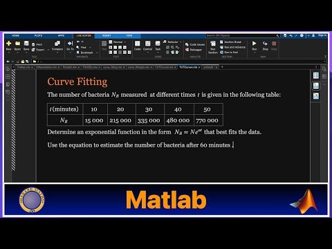 Matlab | Curve Fitting | Ex 4