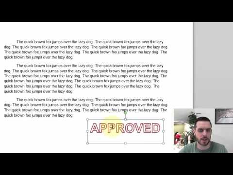 How to Make Custom Stamps in Microsoft Word