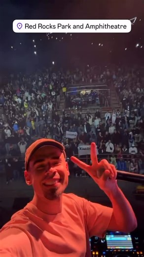 Martin Garrix News on Instagram: "Afrojack via IG Stories at @redrocksco Show 1 @afrojack OCT 22. 2025 #martingarrix #garrixnews #afrojack"