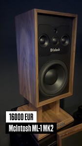 McIntosh ML-1 MK2 loudspeakers - 16000 EUR 🔥🔊 #hifi #audiophile #loudspeaker #highendaudio #loudspeakers #music | Audiophiles.eu