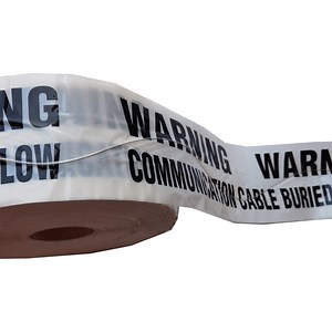 [Hot Item] Danger Buried Water Underground Cable Non-Detectable Warning Tape Caution Tape for Electrical Cables & Communication Cables
