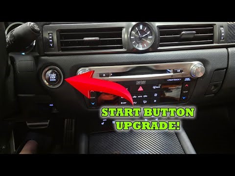 Upgrading the Start Button in GS-F, RC-F, and other Lexus Models