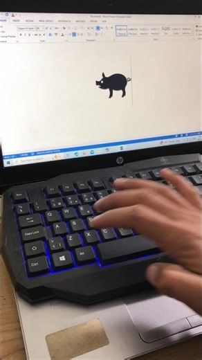 Shortcut Key In MS Word For Pig| English Tutorial Shorts | Tech Pro