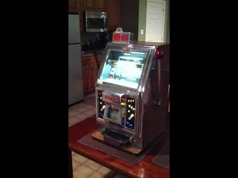 Jennings Galaxy tic tax toe antique slot machine