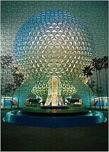 MyPuzzle Spaceship Earth, Epcot Center - Premium 500 Piece Jigsaw Puzzle for Adults