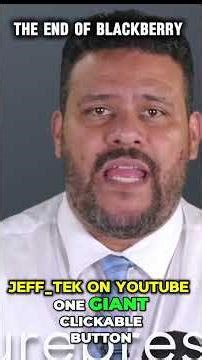 The end of an era - BlackBerry #techfails #smartphone #apple #tech #blackberry #storm #techgeek