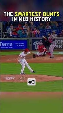 The Smartest Bunts in MLB History Explained #mlb #mlblb #baseball