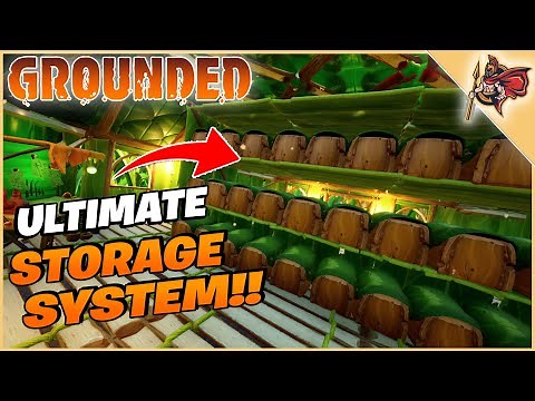 How To Build The Ultimate Chest Storage System! | Grounded Gameplay - How To Guides