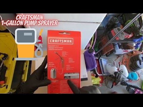 CRAFTSMAN 1-Gallon Tank Sprayer Review and Results