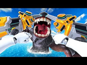 DOUBLE Chain Swords vs Kaiju - Kaiju Battle Simulator VR