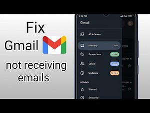 Fix Gmail not receiving emails