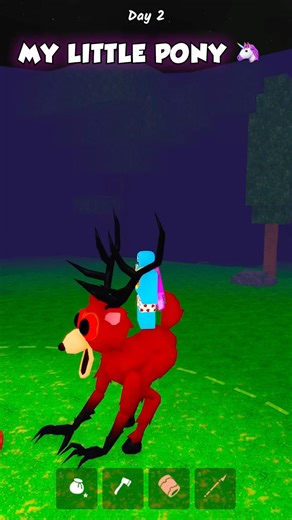 My Little Deer In 99 Nights in the Forest #roblox #99nights #99nightintheforest