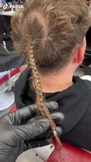 Australian Barber Creates Trendy Horsey Hairstyle | Barber Videos