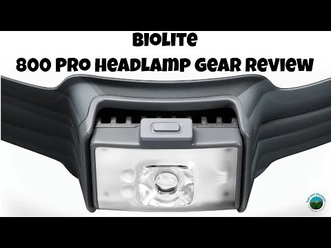 BIOLITE 800 PRO Headlamp Gear Review