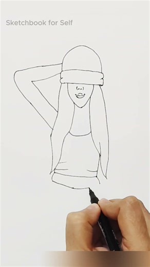 How to draw bts girl