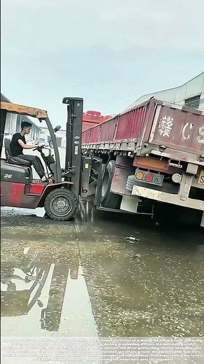 Realigning the Rig: The Forklift's Unconventional Adjustment