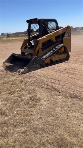 Out here leveling and grading the land for a new kids’ baseball field — making sure the next generation has a perfect place to play! ⚾️ | SDLA Construction LLC.
