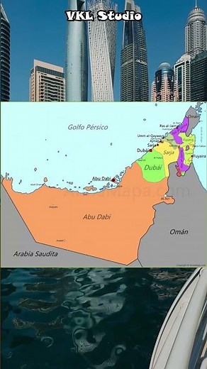 Is Dubai a country or a city? #funfacts #geography #dubai