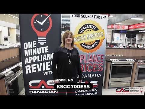 KitchenAid KSGG700ESS Range Review - One Minute Info