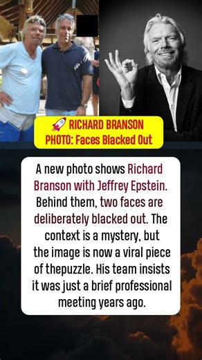 🚀 RICHARD BRANSON PHOTO: Faces Blacked Out