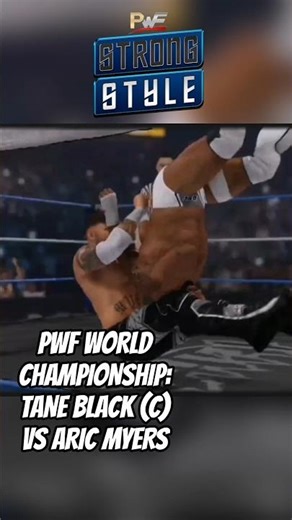 When the World Title Is on the Line… Anything Can Happen 😤🔥 | PWF | WWE2K