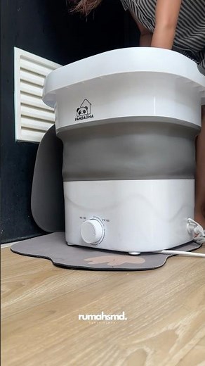 Pandaoma Mini Portable Folding Washing Machine for Boarding Houses/Apartments Space Saving
