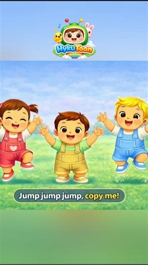Copy Me Copy Me Song 🎶 | Fun Action Rhyme #Shorts
