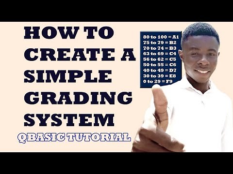 Qbasic tutorials [how to create a grading system]
