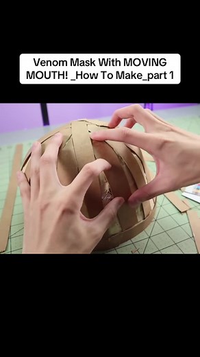 Venom Mask With Moving Mouth: How to Create Part 1