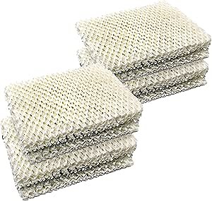 HQRP 4-Pack HDC-12 Super Humidifier Wick Filter Replacement for Essick Air AIRCARE HDC12 for EA1407, HD1409 Evaporative Humidifiers, BestAir ES12