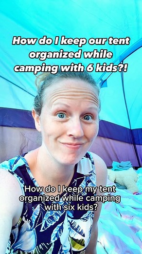 6K views · 645 reactions | Keeping a tent organized while camping with kids can be almost as big a challenge as packing for the family camping trip! But with a few simple details, you can stay fairly organized, and keep most of the sand and dirt off your bed! #camping #tent #familytravel #tenting #campingwithkids #stayorganized | Boyd Family Adventures | Facebook