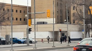2.1K views · 45 reactions | WEE WOO WEDNESDAY!!! Winnipeg fire engine 104 responding hot for alarms sounding at the centennial concert hall. Plus a quick video of the interesting fire alarm sound. | Winnipeg_rescue_live | Facebook