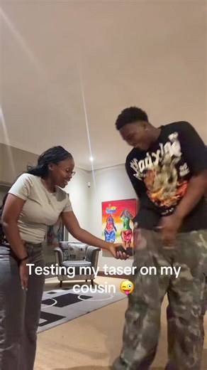Testing My Taser: A Spooky Prank with My Cousin