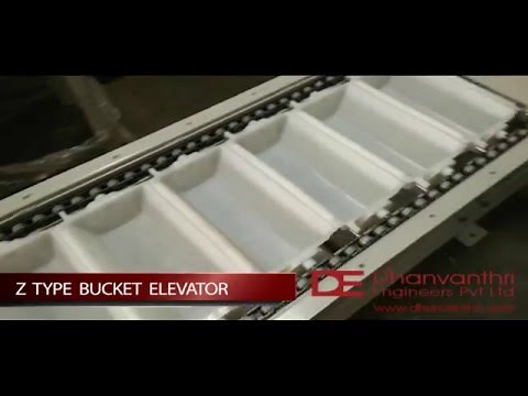 Z type bucket elevator
