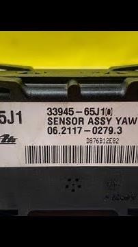 How to Fix Suzuki Swift P1827 G Sensor & Yaw Rate Sensor – Pinout Guide & Troubleshooting