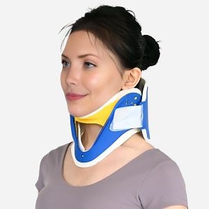 [Hot Item] Physical Therapy Equipment Adjustable Medical Neck Brace Cervical Collar Inflatable Neck Brace Bondage Cervical Collars