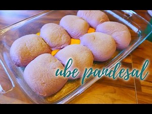 finally made the UBE CHEESE PANDESAL | purple pandesal called ube yummy