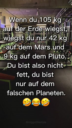 Wie viel wiegt ihr auf dem Pluto…?🤣🤔🤣 #memes #funny #viral #viralreels #reels #laugh #carreels #lustig | NiggoLifestyle