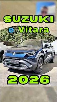 2026 Suzuki e-Vitara