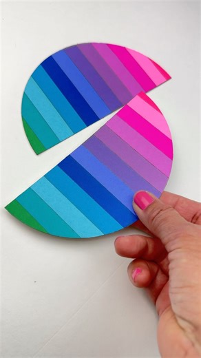 Using up a bottomless supply of paper scraps to make this brightly colored striped card. I created the card base on Illustrator (learning it very slowly)! #cardstockcrafts #papercraftersofinstagram #craftlove #makersgonnashare #craftsofinstagram #craftersofig #craftymomma #paperlovers #paperaddict #happymailday #greetingscard #cardmakingfun #papercrafters #papercraftingaddict #cardlove #snailmailing #craftingideas #penpalideas #thankyoucard #happymailideas #homemadecards #diecuts | thediyday