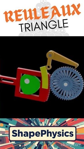 Meet the Reuleaux Triangle! #funfacts #satisfying #physics #mechanical #engineering