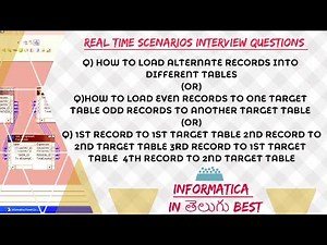 How to load alternate records into target table in informatica