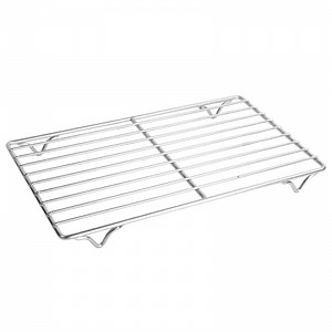 [Hot Item] Stackable Stainless Steel Food-Grade Cake Bread Biscuit Cooling Racks Rectangular Baking Racks