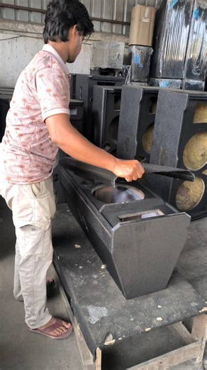 JBL double 12 DJ Cabinet fitting #dj