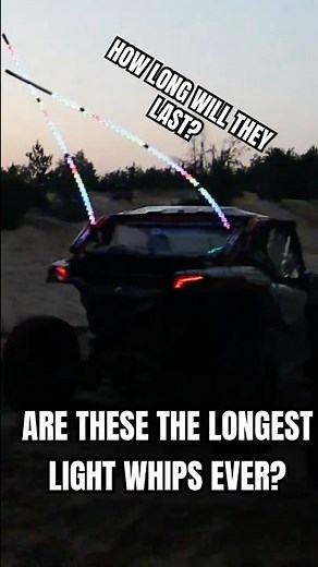 WORLDS LONGEST LED WHIP LIGHTS?